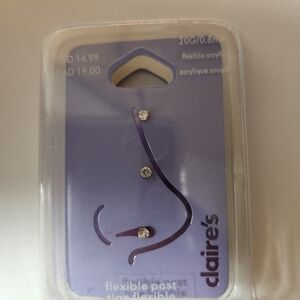 Claire's 20G Nose Stud Trio